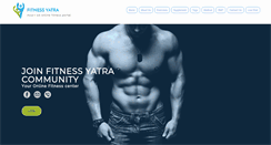 Desktop Screenshot of fitnessyatra.com