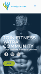 Mobile Screenshot of fitnessyatra.com